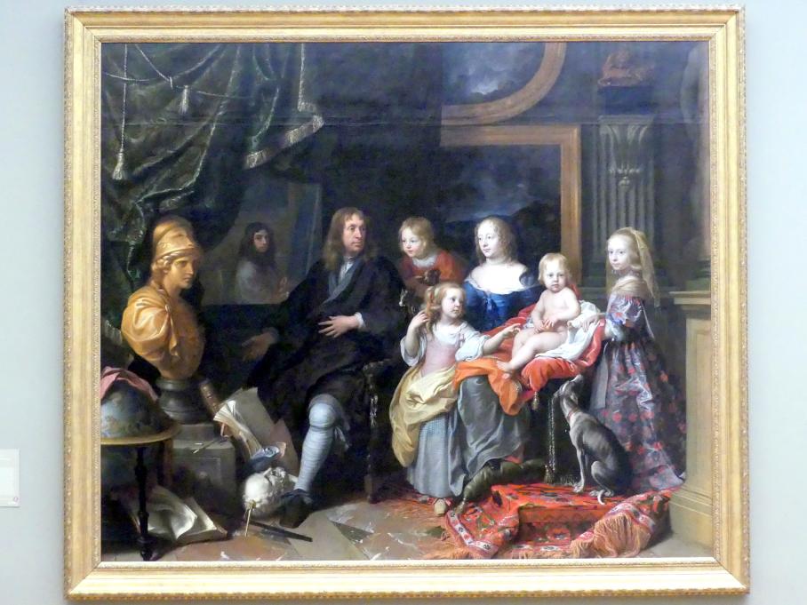 Charles Le Brun (1640–1689), Eberhard Jabach und seine Familie, New York, Metropolitan Museum of Art (Met), Saal 634, um 1660, Bild 1/2