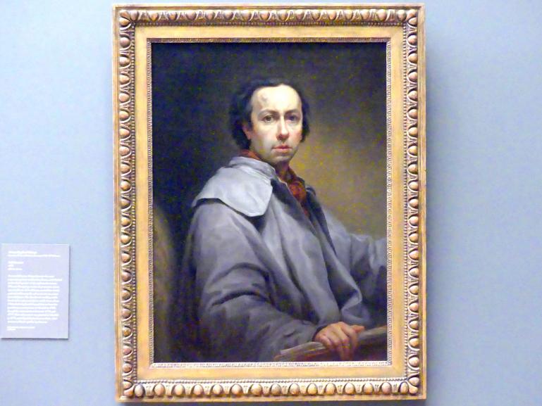 Anton Raphael Mengs (1744–1777), Selbstporträt, New York, Metropolitan Museum of Art (Met), Saal 633, 1776