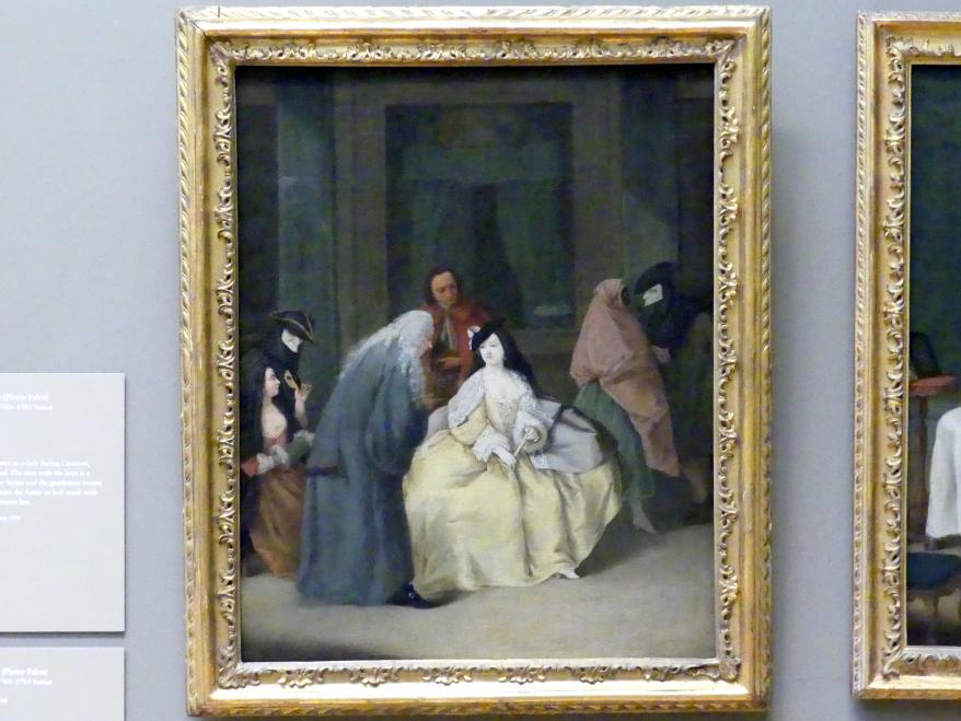 Pietro Longhi (1740–1772), Das Treffen, New York, Metropolitan Museum of Art (Met), Saal 632, 1746, Bild 1/2