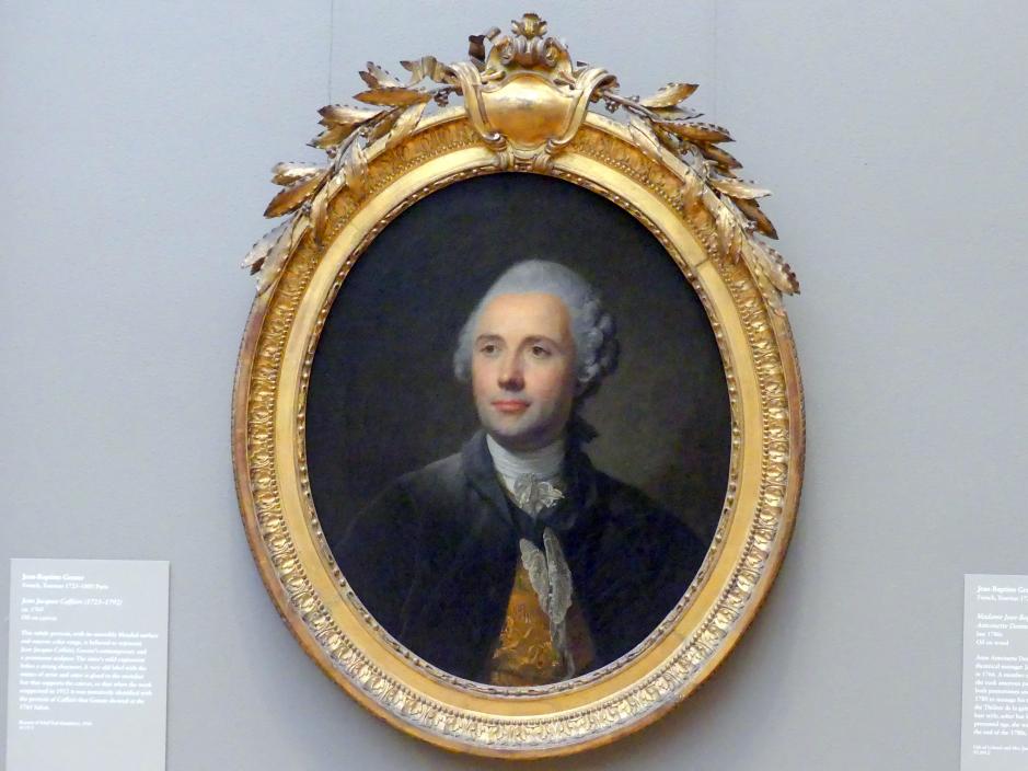 Jean-Baptiste Greuze (1754–1799), Jean-Jacques Caffieri (1725-1792), New York, Metropolitan Museum of Art (Met), Saal 631, um 1765, Bild 1/2