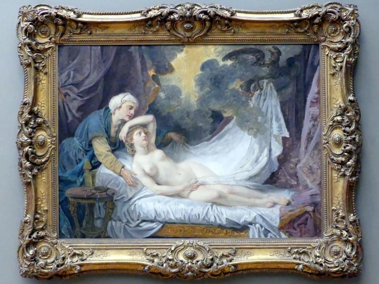 Jean-Baptiste Greuze (1754–1799), Ägina besucht von Jupiter, New York, Metropolitan Museum of Art (Met), Saal 631, um 1767–1769, Bild 1/2