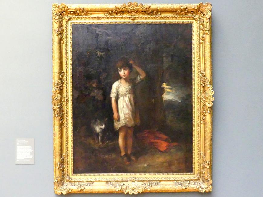 Thomas Gainsborough (1748–1788), Junge mit Katze - Der Morgen, New York, Metropolitan Museum of Art (Met), Saal 629, 1787