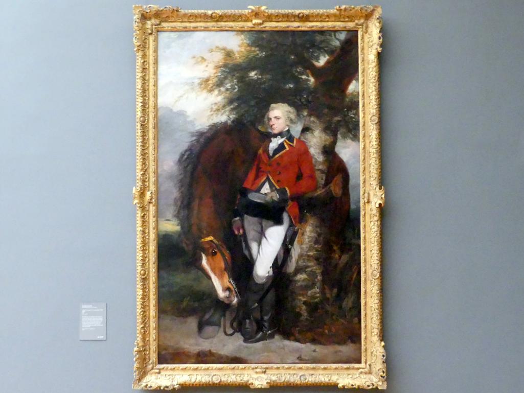 Joshua Reynolds (1754–1789), Porträt des Colonel George K. H. Coussmaker vom Regiment der Garde-Grenadiere (1759-1801), New York, Metropolitan Museum of Art (Met), Saal 629, 1782, Bild 1/2
