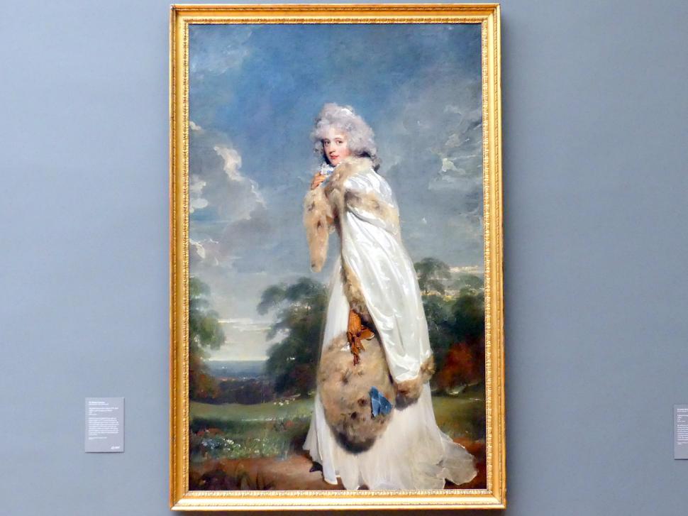 Thomas Lawrence (1789–1825), Elizabeth Farren (1759-1829), spätere Countess of Derby, New York, Metropolitan Museum of Art (Met), Saal 629, 1790, Bild 1/2