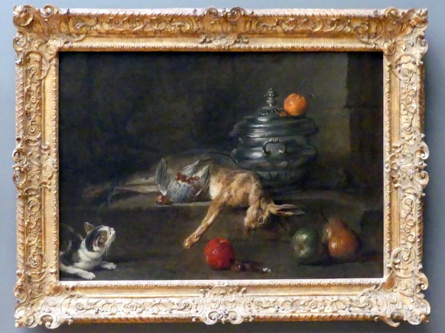 Jean Siméon Chardin (1725–1768), Silberterrine, New York, Metropolitan Museum of Art (Met), Saal 630, um 1728–1730, Bild 1/2