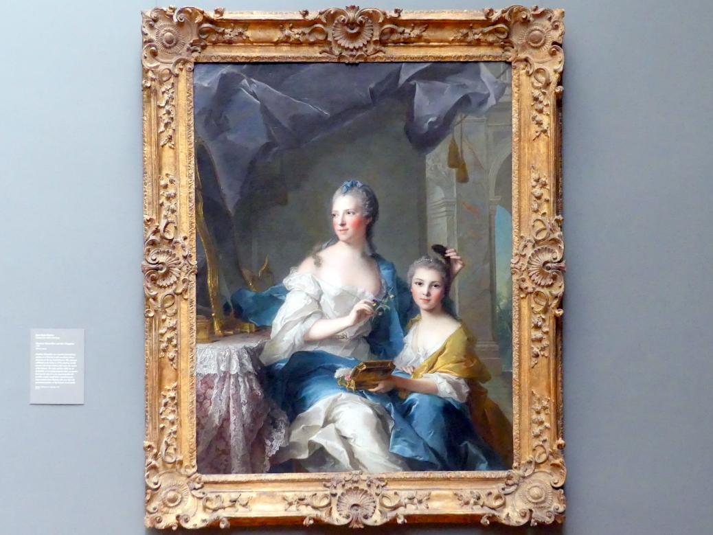 Jean-Marc Nattier (1719–1756), Madame Marsollier und ihre Tochter, New York, Metropolitan Museum of Art (Met), Saal 630, 1749, Bild 1/2