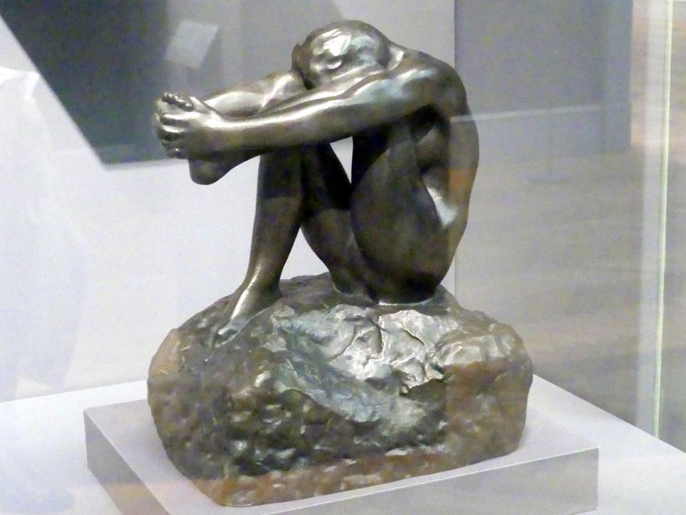 Auguste Rodin (1863–1917), Verzweiflung, New York, Metropolitan Museum of Art (Met), Saal 800, um 1890