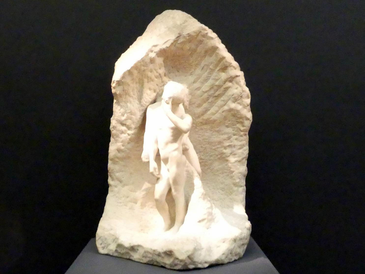 Auguste Rodin (1863–1917), Orpheus und Eurydike, New York, Metropolitan Museum of Art (Met), Saal 800, um 1887