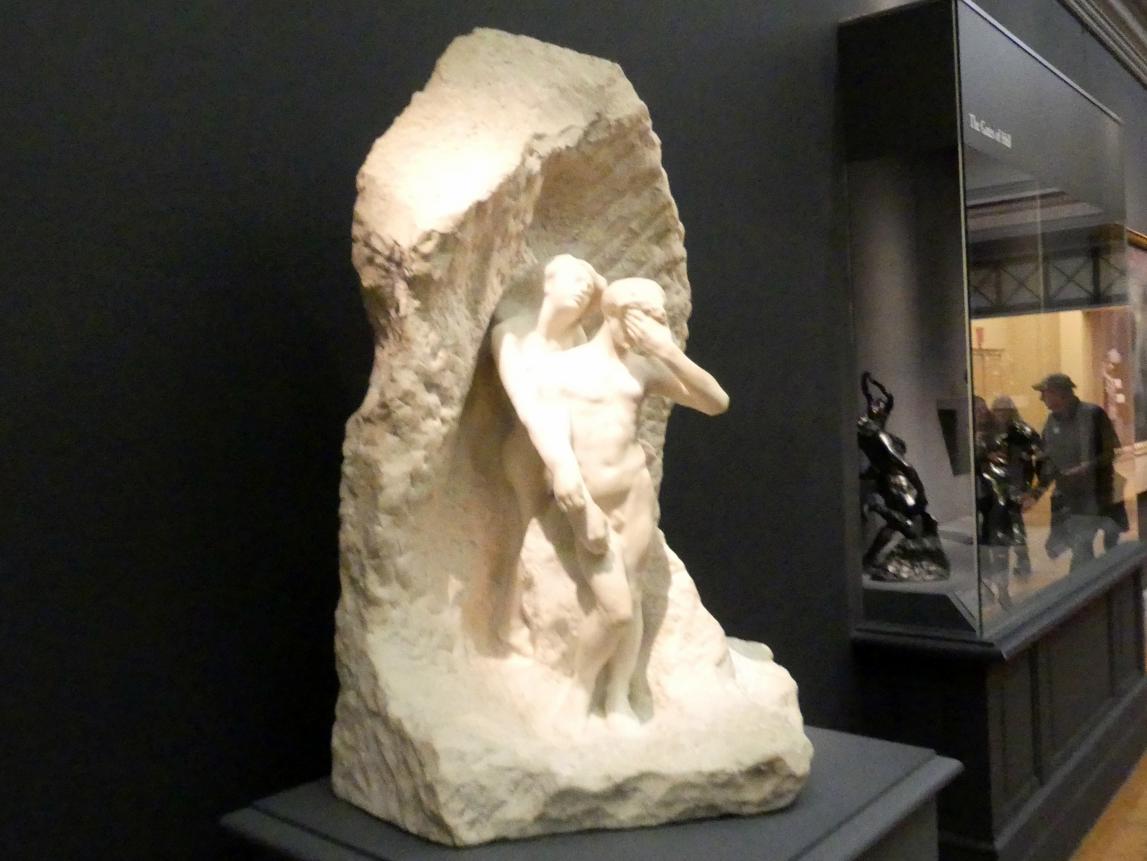 Auguste Rodin (1863–1917), Orpheus und Eurydike, New York, Metropolitan Museum of Art (Met), Saal 800, um 1887, Bild 3/4
