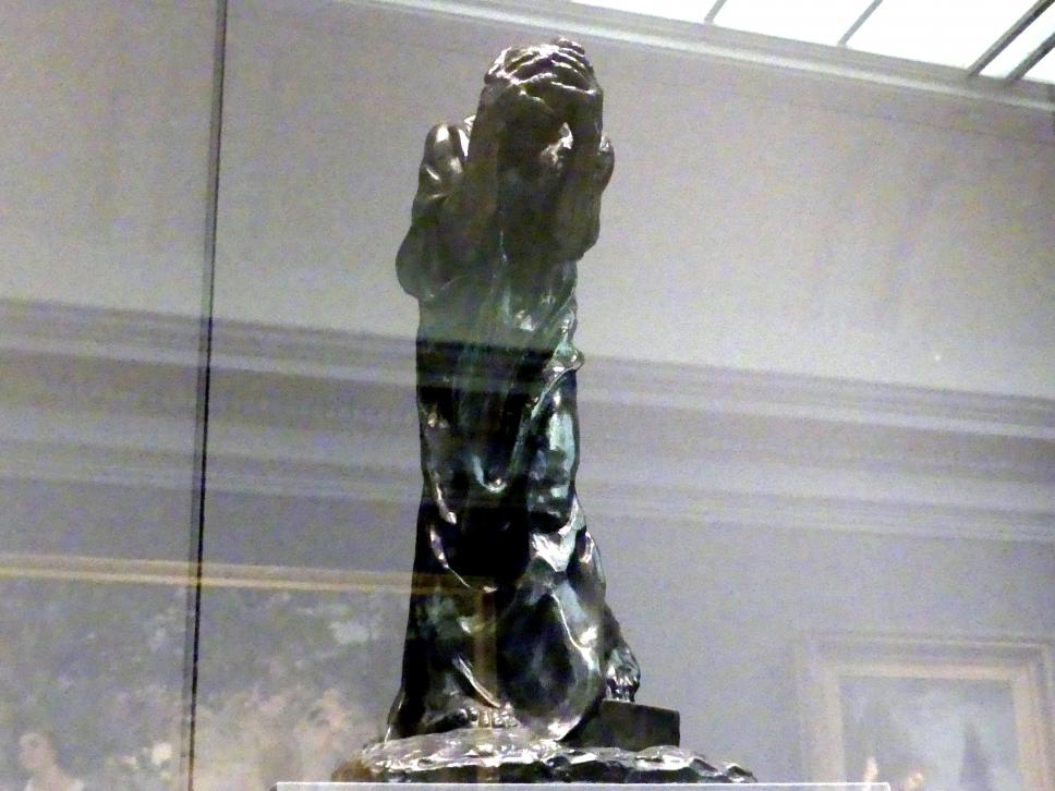 Auguste Rodin (1863–1917), Der weinende Bürger (Andrieu d'Andres), New York, Metropolitan Museum of Art (Met), Saal 800, 1885
