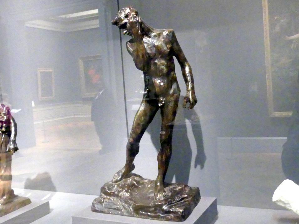 Auguste Rodin (1863–1917), Pierre de Wissant, Aktstudie, New York, Metropolitan Museum of Art (Met), Saal 800, 1885, Bild 1/4