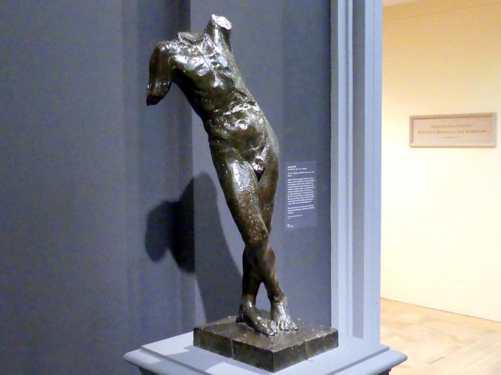 Auguste Rodin (1863–1917), Genius der ewigen Ruhe, ohne Kopf und Arme, New York, Metropolitan Museum of Art (Met), Saal 800, um 1899, Bild 3/4