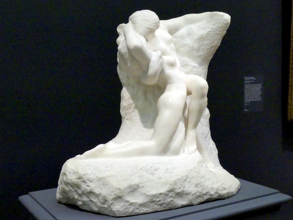 Auguste Rodin (1863–1917), Ewiger Frühling, New York, Metropolitan Museum of Art (Met), Saal 800, um 1881, Bild 3/5