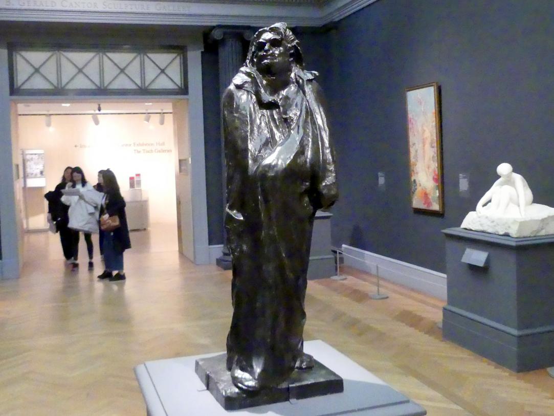 Auguste Rodin (1863–1917), Abschließende Studie zum Denkmal für Balzac, New York, Metropolitan Museum of Art (Met), Saal 800, 1897, Bild 1/5