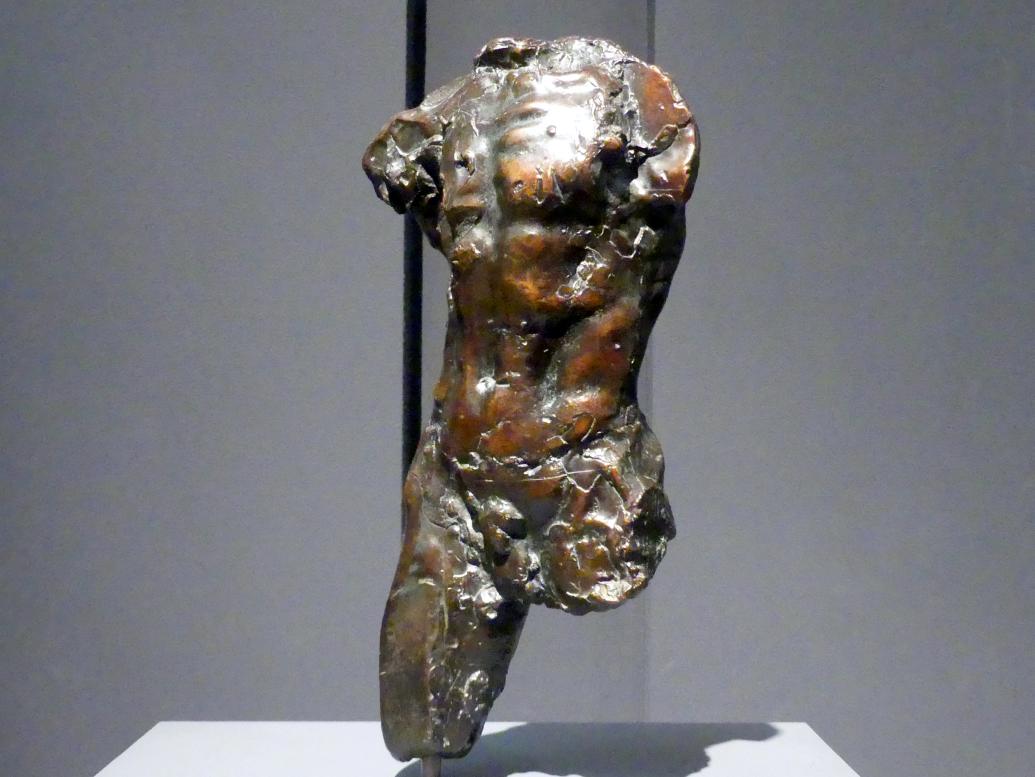 Auguste Rodin (1863–1917), Torso, New York, Metropolitan Museum of Art (Met), Saal 800, um 1877–1878