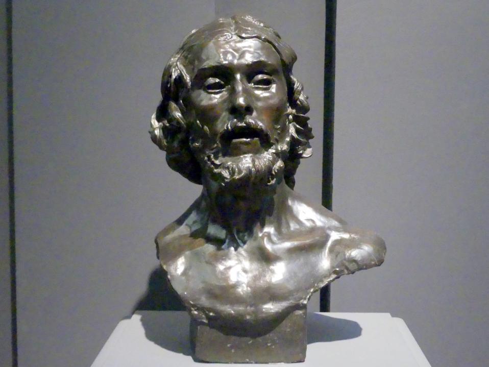 Auguste Rodin (1863–1917), Johannes der Täufer, New York, Metropolitan Museum of Art (Met), Saal 800, um 1878, Bild 1/4