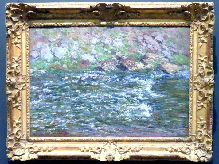 Claude Monet (1864–1925), Stromschnellen an der Petite Creuse in Fresselines, New York, Metropolitan Museum of Art (Met), Saal 800, 1889