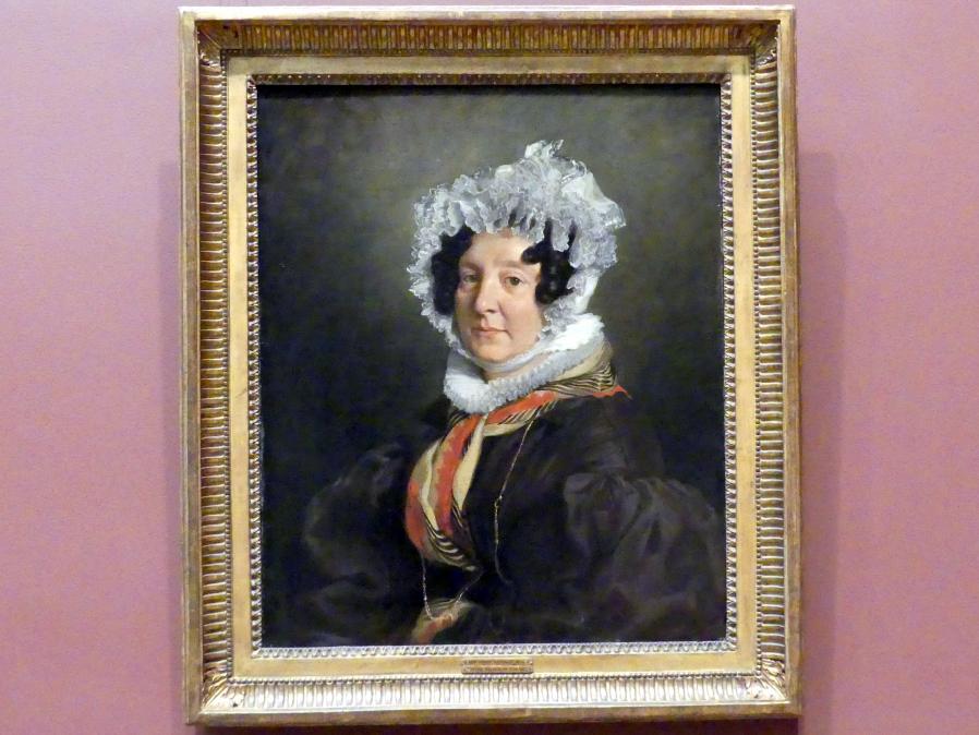 Eugène Delacroix (1820–1862), Madame Henri François Riesener (Félicité Longrois, 1786-1847), New York, Metropolitan Museum of Art (Met), Saal 801, 1835