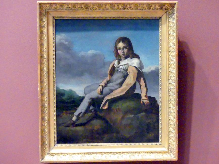 Théodore Géricault (1811–1822), Alfred Dedreux (1810-1860) als Kind, New York, Metropolitan Museum of Art (Met), Saal 801, um 1819–1820