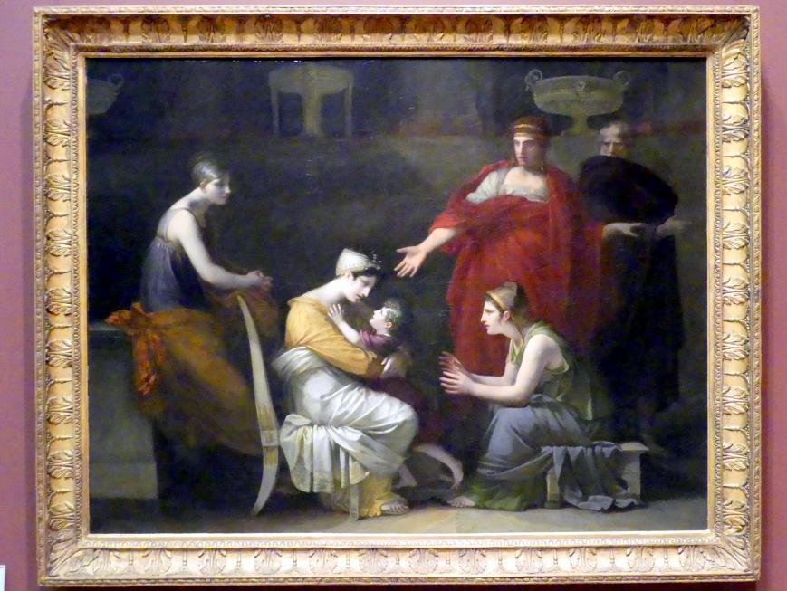 Pierre Paul Prud’hon (1782–1822), Andromache und Astyanax, New York, Metropolitan Museum of Art (Met), Saal 801, um 1813–1817