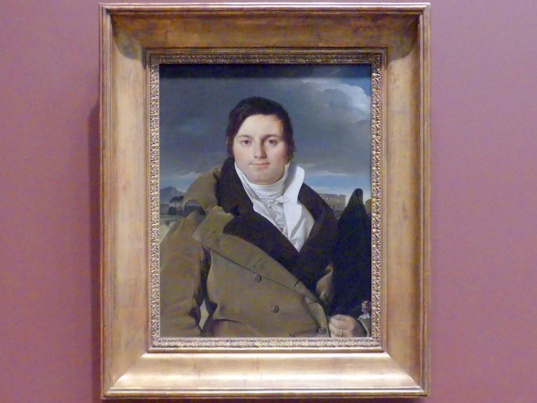 Jean-Auguste-Dominique Ingres (1805–1856), Joseph-Antoine Moltedo (geb. 1775), New York, Metropolitan Museum of Art (Met), Saal 801, um 1810