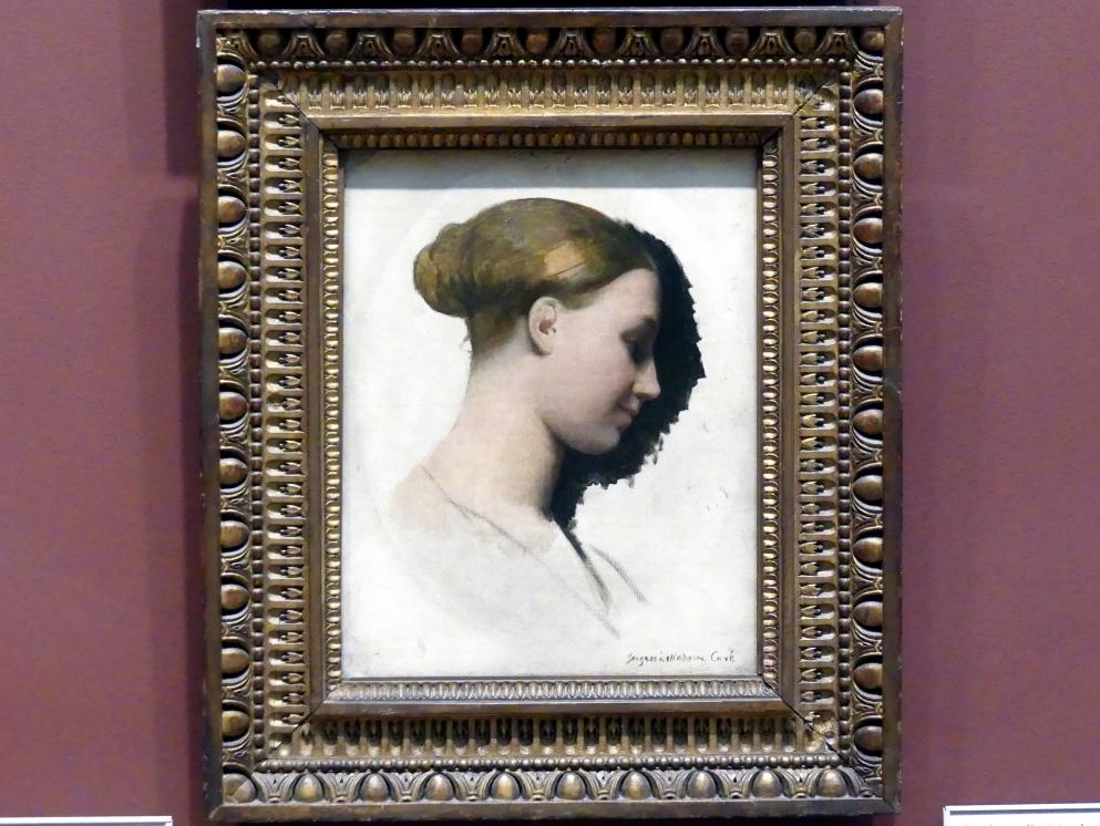 Jean-Auguste-Dominique Ingres (1805–1856), Madame Edmond Cavé (Marie-Élisabeth Blavot, geb. 1810), New York, Metropolitan Museum of Art (Met), Saal 801, um 1831–1834, Bild 1/2