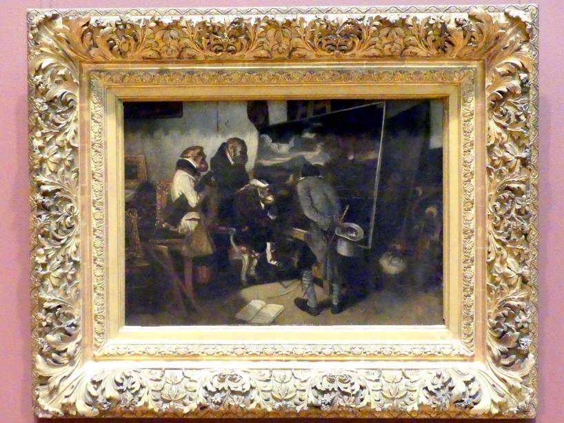 Alexandre-Gabriel Decamps (1830–1854), Die Experten, New York, Metropolitan Museum of Art (Met), Saal 802, 1837, Bild 1/2