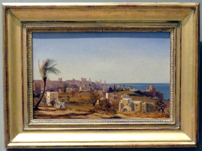 Jules Coignet (1843–1844), Blick auf Beirut, New York, Metropolitan Museum of Art (Met), Saal 804, 1844, Bild 1/2