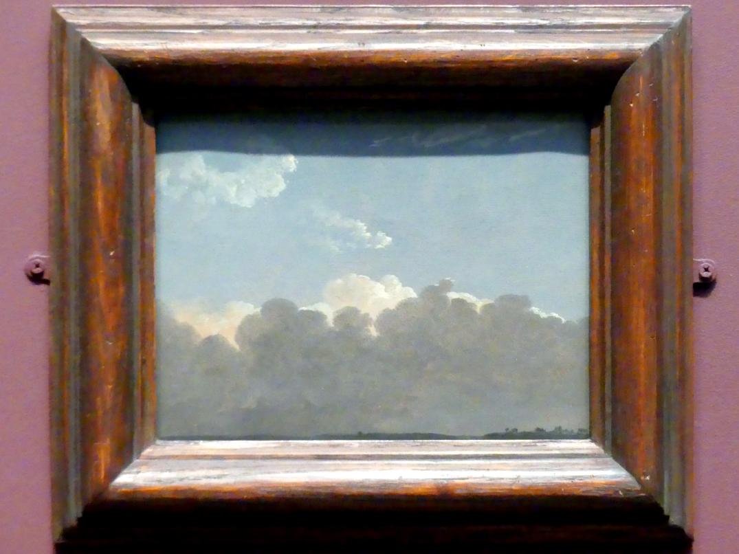Simon Denis (1787–1800), Wolkenstudie (entfernter Sturm), New York, Metropolitan Museum of Art (Met), Saal 805, um 1786–1806