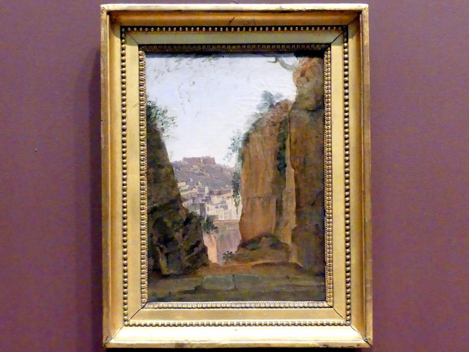 Franz Ludwig Catel (1818–1852), Vergils Grab, Neapel, New York, Metropolitan Museum of Art (Met), Saal 806, um 1818