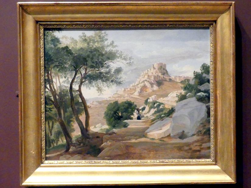 Fritz Petzholdt (Ernst Christian Petzholdt) (1832–1838), Cervara di Roma, New York, Metropolitan Museum of Art (Met), Saal 806, um 1832–1835, Bild 1/2