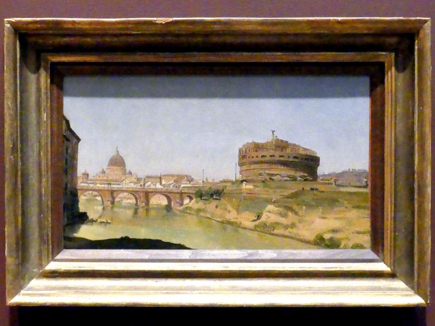 Gustaf Söderberg (1820–1821), Rom mit dem Petersdom und der Engelsburg, New York, Metropolitan Museum of Art (Met), Saal 806, 1821