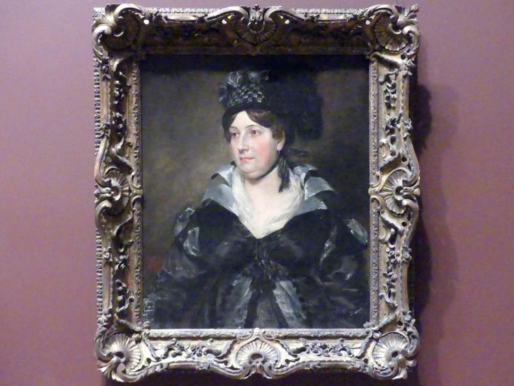 John Constable (1804–1837), Mrs. James Pulham Sr. (Frances Amys, ca. 1766-1856), New York, Metropolitan Museum of Art (Met), Saal 808, 1818