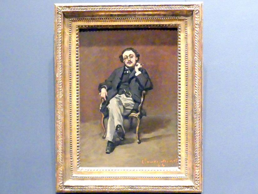 Claude Monet (1864–1925), Dr. Leclenché, New York, Metropolitan Museum of Art (Met), Saal 809, 1864, Bild 1/2