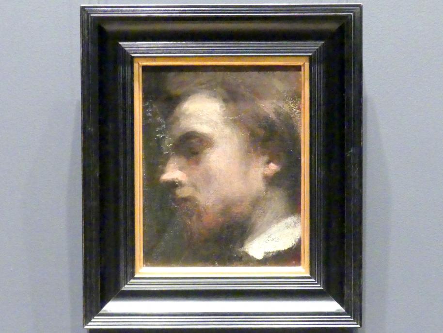 Henri Fantin-Latour (1858–1888), Selbstporträt, New York, Metropolitan Museum of Art (Met), Saal 809, um 1858