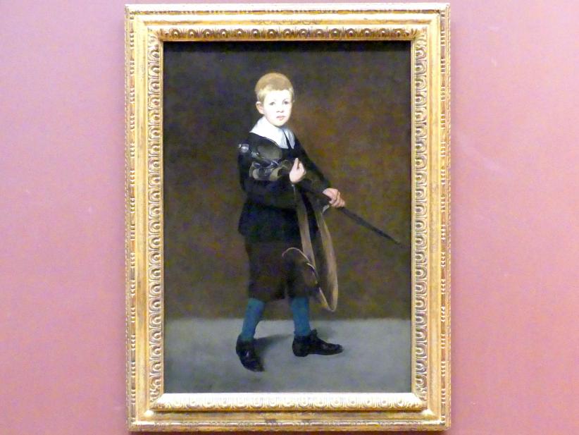 Édouard Manet (1855–1882), Junge mit einem Schwert, New York, Metropolitan Museum of Art (Met), Saal 810, 1861, Bild 1/2