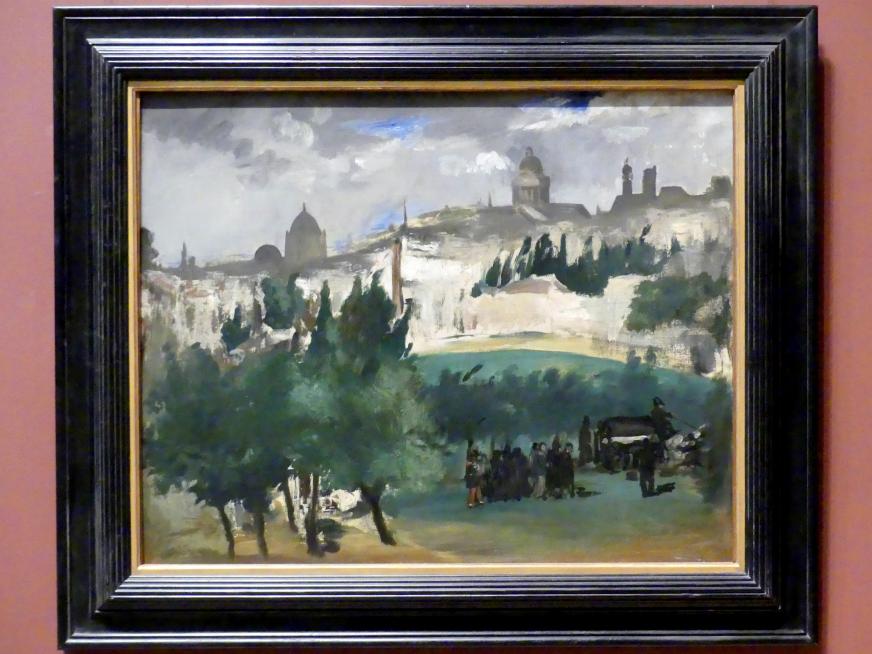 Édouard Manet (1855–1882), Begräbnis, New York, Metropolitan Museum of Art (Met), Saal 810, um 1867