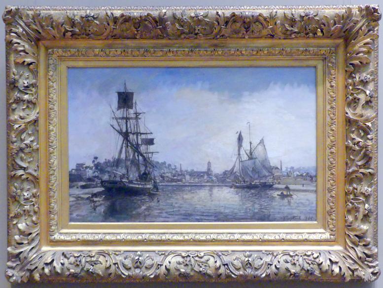Johan Barthold Jongkind (1854–1877), Honfleur, New York, Metropolitan Museum of Art (Met), Saal 812, 1865