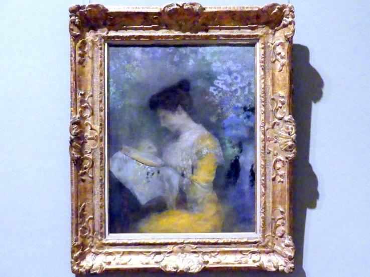 Odilon Redon (1875–1914), Madame Arthur Fontaine (Marie Escudier, geb. 1865), New York, Metropolitan Museum of Art (Met), Saal 813, 1901