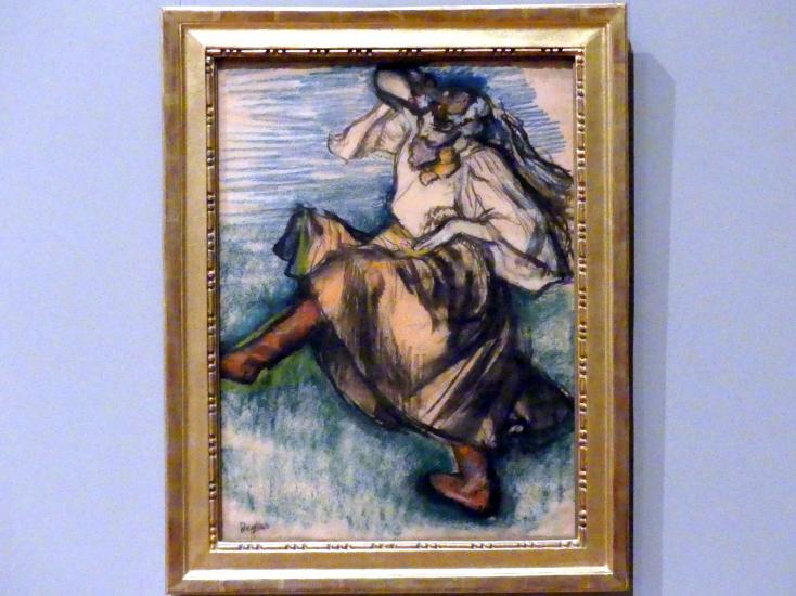 Edgar Degas (1855–1909), Russische Tänzerin, New York, Metropolitan Museum of Art (Met), Saal 816, 1899, Bild 1/2