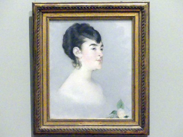 Édouard Manet (1855–1882), Mademoiselle Isabelle Lemonnier (1857-1926), New York, Metropolitan Museum of Art (Met), Saal 817, 1879–1882