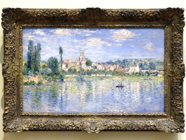 Claude Monet (1864–1925), Vétheuil im Sommer, New York, Metropolitan Museum of Art (Met), Saal 818, 1880