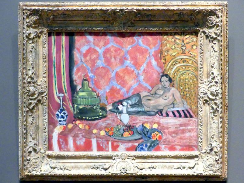 Henri Matisse (1898–1953), Odaliske mit grauer Hose, New York, Metropolitan Museum of Art (Met), Saal 823, 1927, Bild 1/2