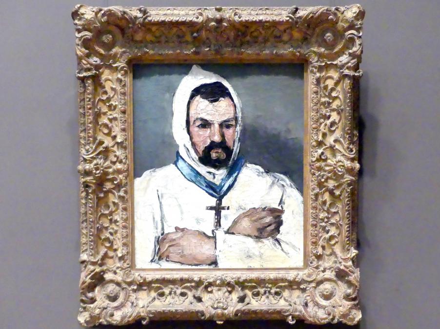Paul Cézanne (1866–1906), Antoine Dominique Sauveur Aubert (geb. 1817), der Onkel des Künstlers, als Mönch, New York, Metropolitan Museum of Art (Met), Saal 823, 1866