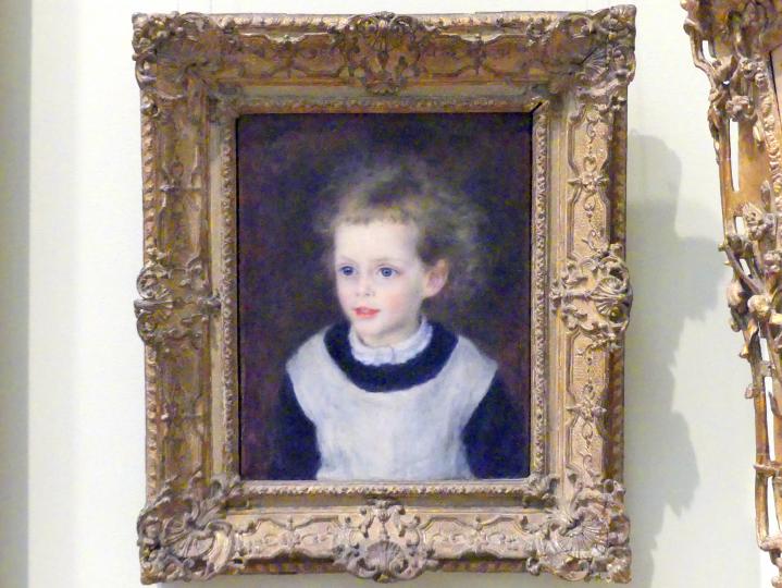 Auguste Renoir (Pierre-Auguste Renoir) (1866–1918), Marguerite-Thérèse (Margot) Berard (1874-1956), New York, Metropolitan Museum of Art (Met), Saal 824, 1879