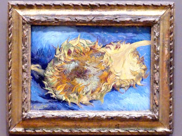 Vincent van Gogh (1882–1890), Sonnenblumen, New York, Metropolitan Museum of Art (Met), Saal 825, 1887, Bild 1/2
