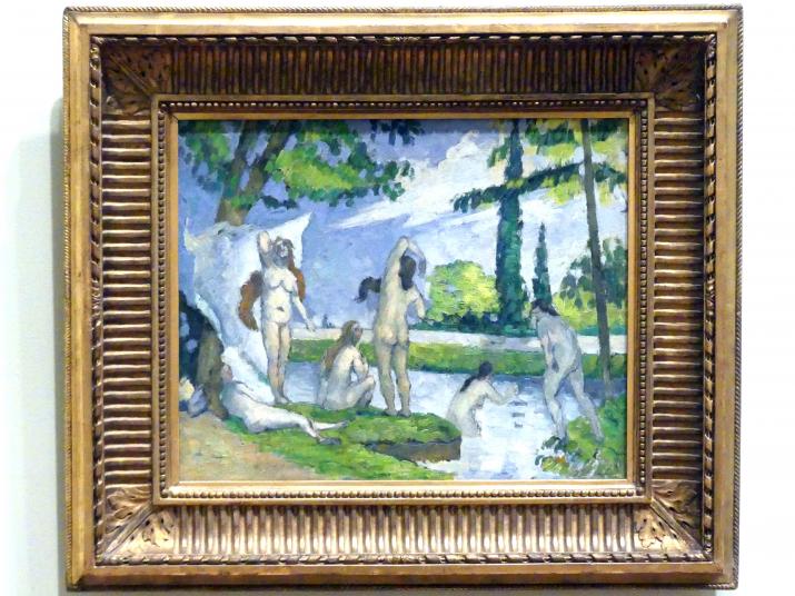 Paul Cézanne (1866–1906), Badende, New York, Metropolitan Museum of Art (Met), Saal 826, 1874–1875