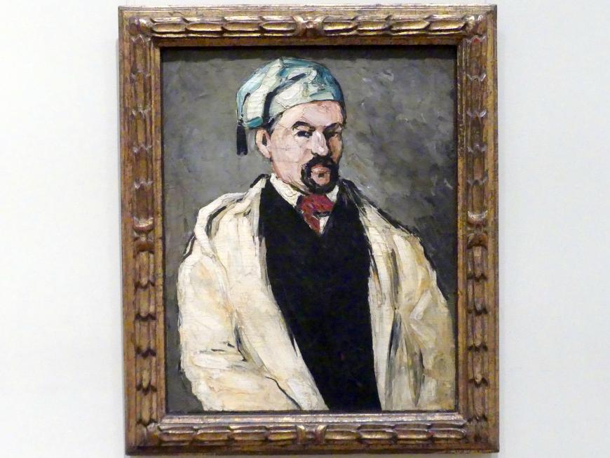 Paul Cézanne (1866–1906), Antoine Dominique Sauveur Aubert (geb. 1817), der Onkel des Künstlers, New York, Metropolitan Museum of Art (Met), Saal 826, 1866, Bild 1/2