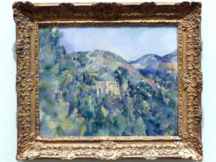 Paul Cézanne (1866–1906), Blick auf die Domaine Saint-Joseph, New York, Metropolitan Museum of Art (Met), Saal 826, um 1885–1890