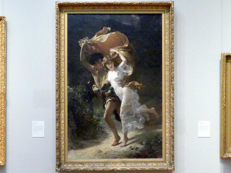 Pierre Auguste Cot (1873–1880), Der Sturm, New York, Metropolitan Museum of Art (Met), Saal 827, 1880, Bild 1/2